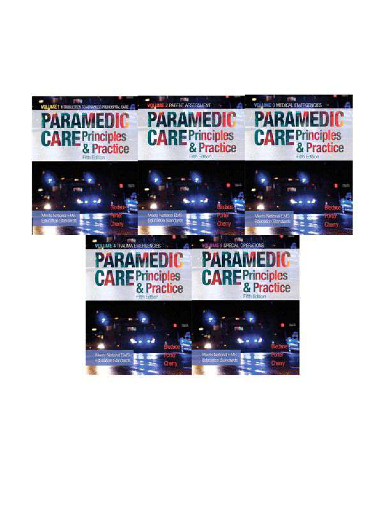 Preview image for Test Bank For Paramedic Care: Principles & Practice V. 1-5, 5e (Bledsoe)